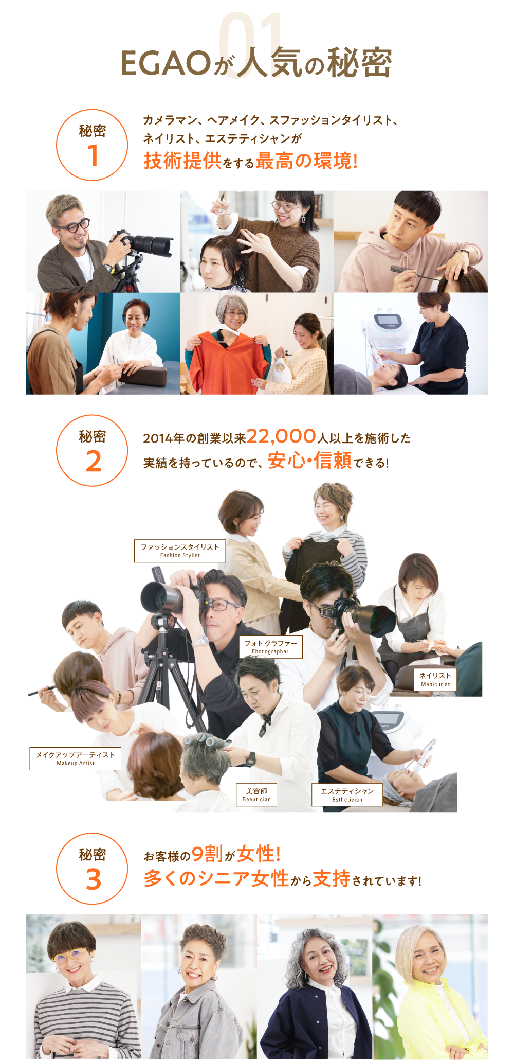人気の秘密